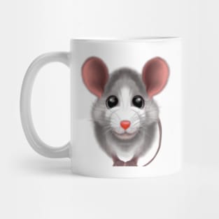 Cute Mouse Drawing Mug